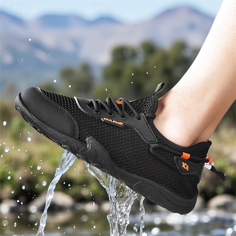 Scarpe da acqua bianche da uomo, traspiranti, leggere e ad asciugatura rapida, ideali per attività acquatiche, passeggiate in spiaggia, trekking fluviale e viaggi estivi all'aria aperta. del 2026 a $32.99 –P1