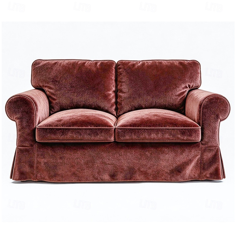 Ektorp 2-seters sofatrekk, blank fløyelsstoff 2026 - $284.99 –P6