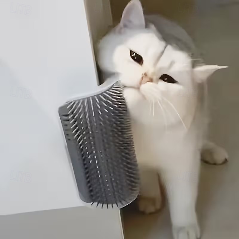 5-delige set huisdierborstels en kammen, speelgoed voor katten, zachte zelfverzorgingskam voor katten, massagekam met kattenkruid, gezichtskrabber voor kittens, puppy's en andere kattenaccessoires. 2026 - $15.49 –P2