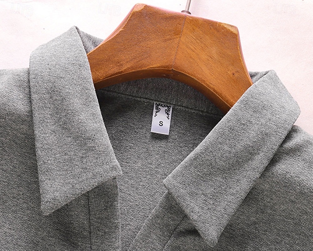 Damen-Poloshirt, einfarbig, Sonnenschutz, lässig, Kurzarm, Polokragen, atmungsaktiv, feuchtigkeitsableitend, sportlich, bordeauxrot, lila, grau, Sommer, Frühling 2026 - $31.99 –P1