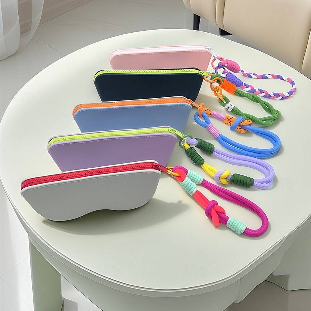 Portable Silicone Eyeglass Case Sunglasses Protective Pouch, Waterproof Glasses Storage Bag, Hard Coin Purse for Women and Girls, Travel Eyewear Holder, Sunglasses Wallet 2026 - $18.99 –P4