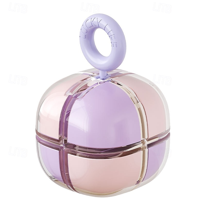 Portapillole magnetico a forma di cubo, organizer portatile per medicinali da 7 giorni, mini contenitore da viaggio per pillole per tre pasti al giorno, dispenser giornaliero di vitamine, integratori del 2026 a $11.99 –P9
