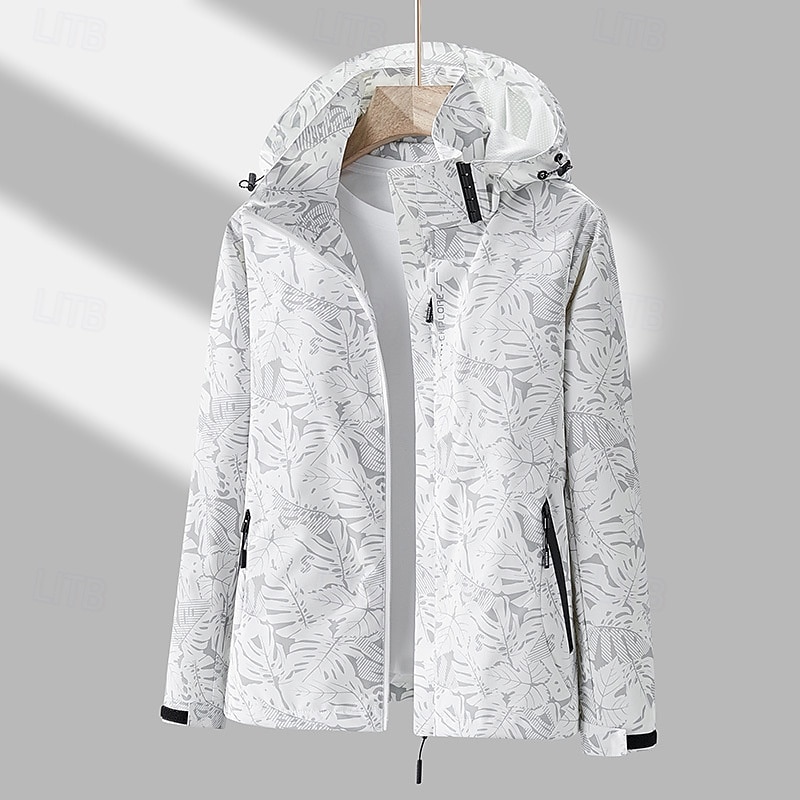 Dames Windjack Softshell jas Wandeljack Buiten waterdicht Winddicht Sneldrogend Ademend Wandeloutfits Wandelkleding Zomer Lente Jack Kleding Bovenlichaam Klimmen Kamperen / wandelen / grotten 2026 - $31.99 –P3