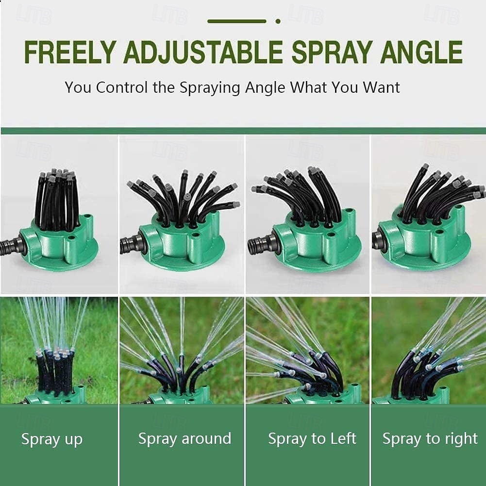 360° Coverage Precision Garden Irrigation Sprinkler, Lawn Yard Garden Sprinkler, Adjustable Flexible Watering System for Lawn, Flower, Grass, Plants 2026 - $15.99 –P5