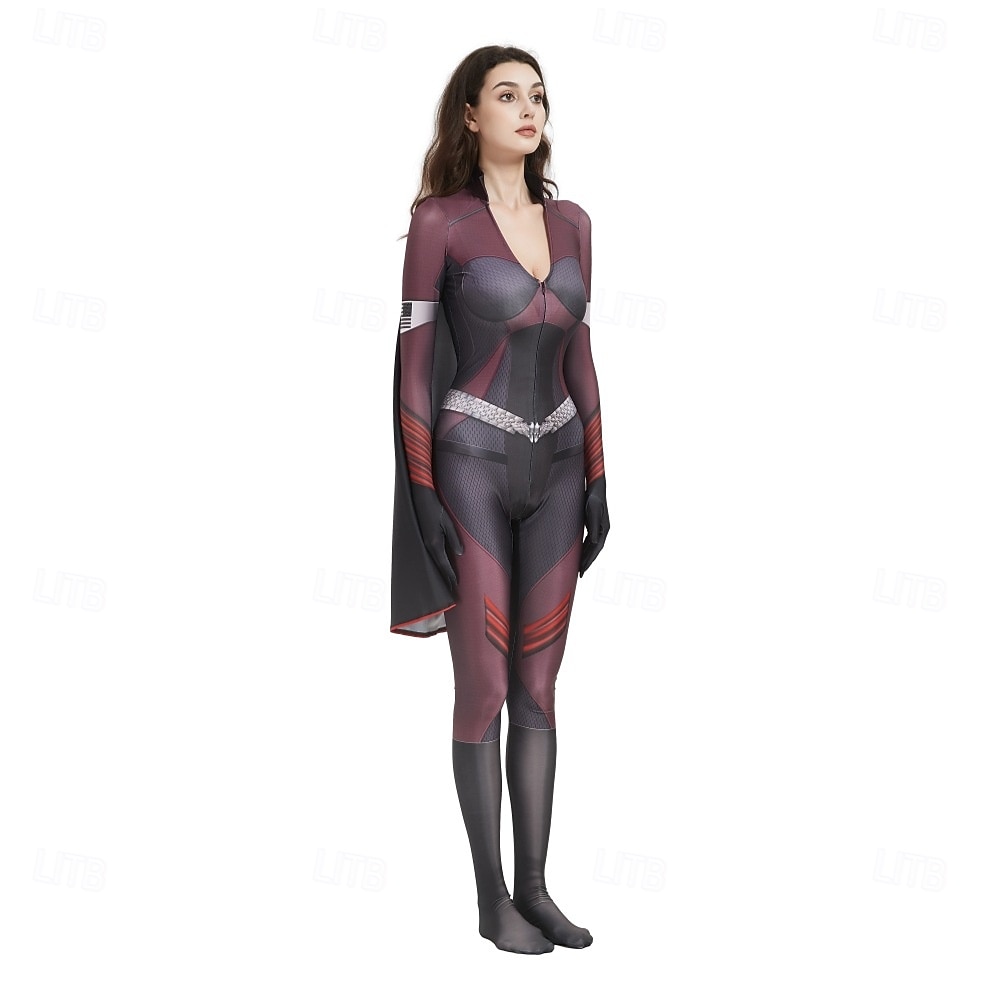 Anti-herói Super-vilão Super heroi Fantasia fantasia Fatos de Corpo Patriótico for Unisexo Crianças Adulto Dia Das Bruxas Carnaval Espetáculo Comic Con de 2026 por $48.99 –P21