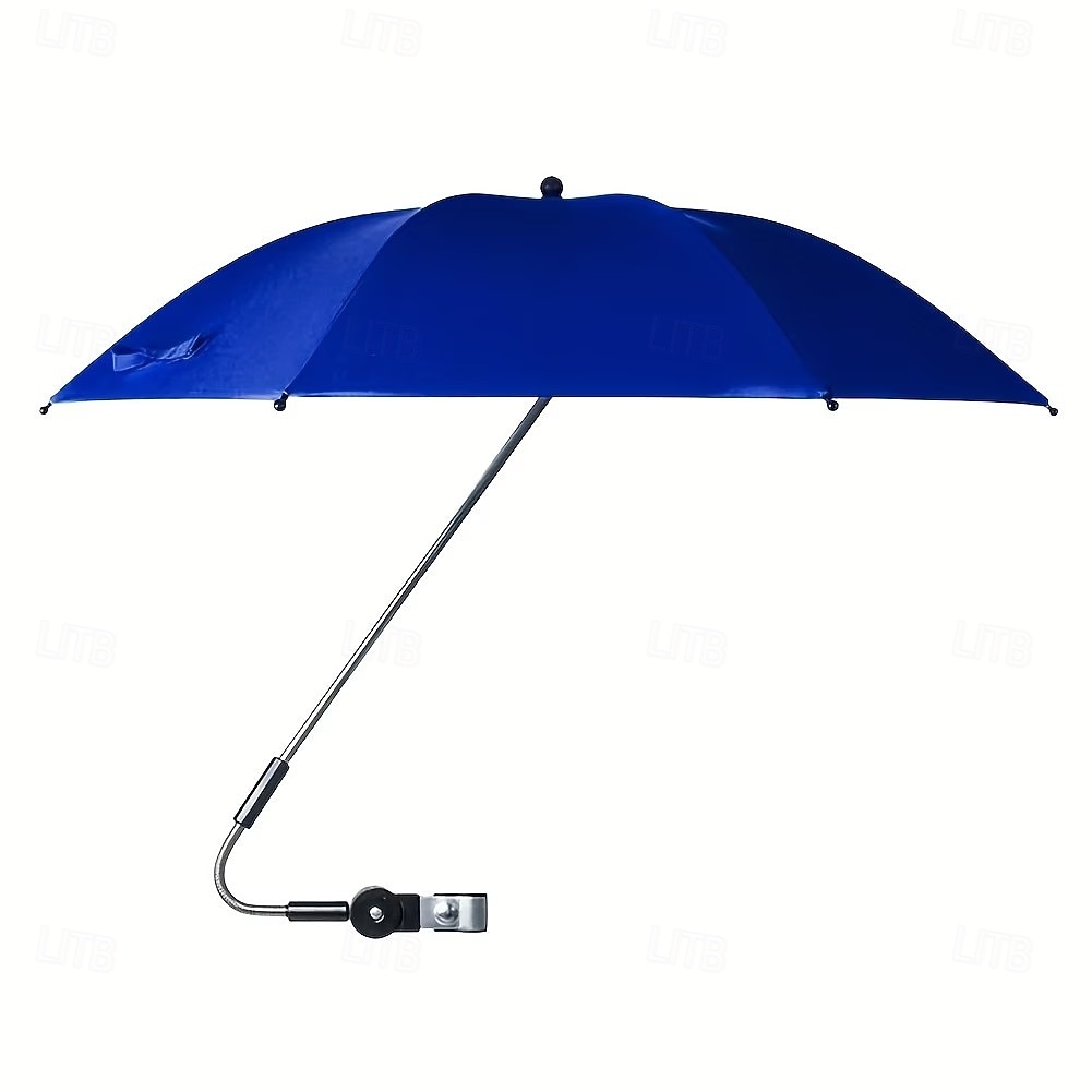 Chair Beach Umbrella with Clamp,  Adjustable Umbrella, Suitable for Chairs, UPF50 Outdoor Patio Umbrella, Suitable for Beach Chairs, Patio Chairs, Wheelchairs, Camping Chairs, Golf Cart Umbrella 2026 - $30.99 –P8