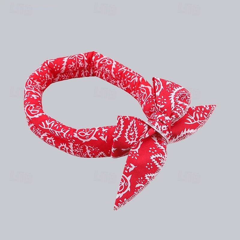 5 bufandas refrescantes universales de verano para mascotas, para perros. &collar para el cuello del gato, toalla fría para la prevención del golpe de calor, anillo de hielo para el cuello para 2026 - $18.49 –P8