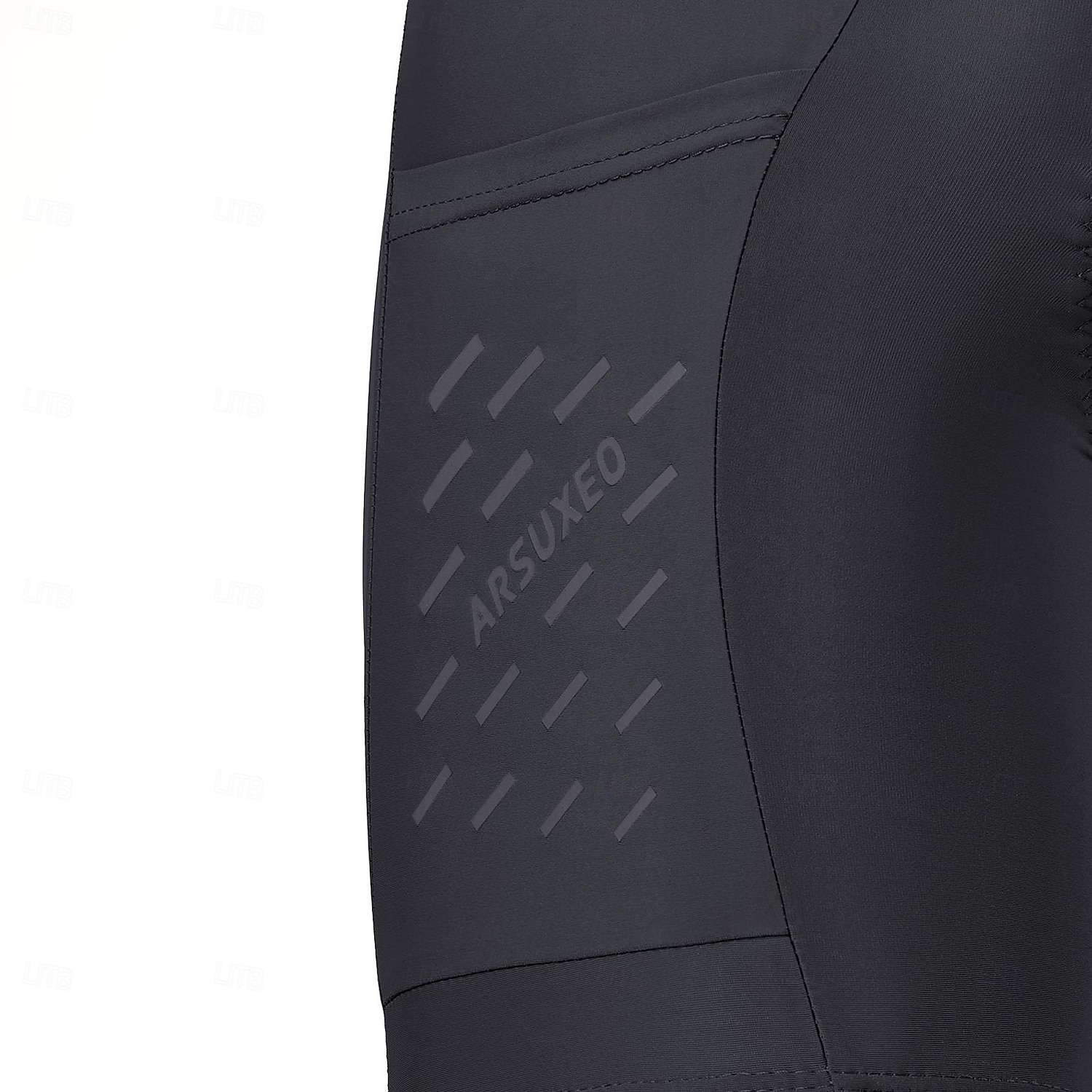 Arsuxeo Men's Solid Color Cycling Underwear Shorts Cycling Pants Cycling MTB Shorts Bike Shorts Padded Shorts / Chamois Form Fit Sports Ventilation Fast Dry Reflective Strips Reduces Chafing Black 2026 - $32.99 –P7