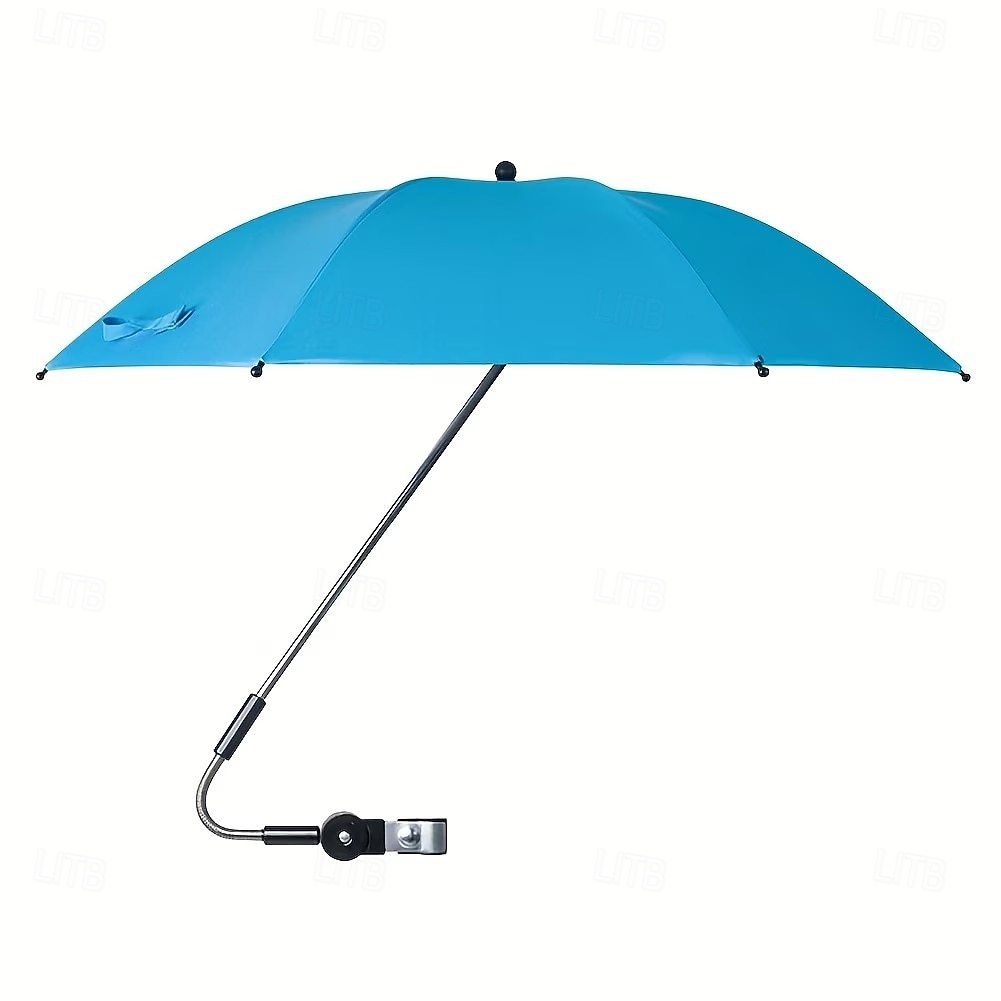 Chair Beach Umbrella with Clamp,  Adjustable Umbrella, Suitable for Chairs, UPF50 Outdoor Patio Umbrella, Suitable for Beach Chairs, Patio Chairs, Wheelchairs, Camping Chairs, Golf Cart Umbrella 2026 - $30.99 –P9