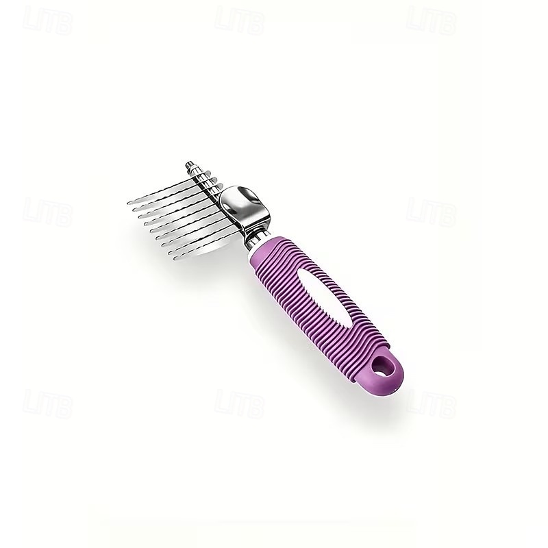 Pente desembaraçador para pelos de animais de estimação, com lâminas longas e seguras para cães e gatos, ideal para desembaraçar pelos emaranhados ou com nós na pelagem interna. de 2026 por $16.99 –P3