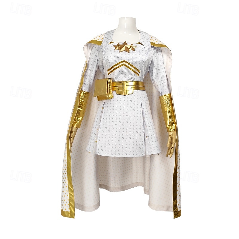 Anti-herói Super heroi Estrela Vestidos Capa Fantasia fantasia Mulheres Adulto Dia Das Bruxas Carnaval Espetáculo Comic Con de 2026 por $155.99 –P4