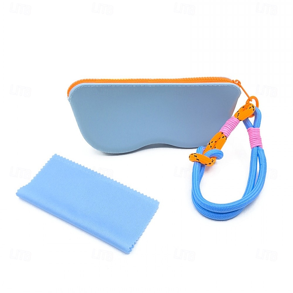 Portable Silicone Eyeglass Case Sunglasses Protective Pouch, Waterproof Glasses Storage Bag, Hard Coin Purse for Women and Girls, Travel Eyewear Holder, Sunglasses Wallet 2026 - $18.99 –P17