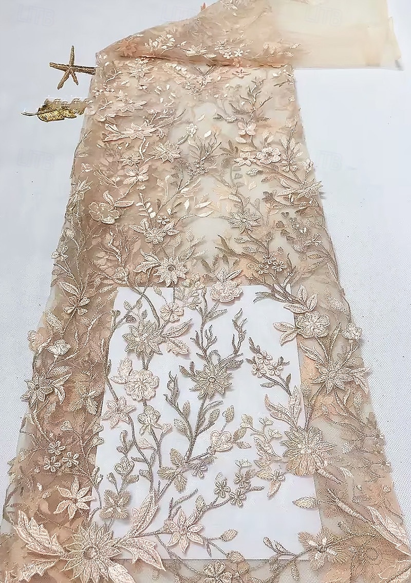 Todelt A-linje Te-lengde Gjestekjole til bryllup Kjole til brudens mor Kortermet 3/4 ermer V-hals Elegant Enkel Luksuriøs Formell Bryllupsgjest Blonder Stretch Crepe med Blonder Broderi 2026 - $182.99 –P5