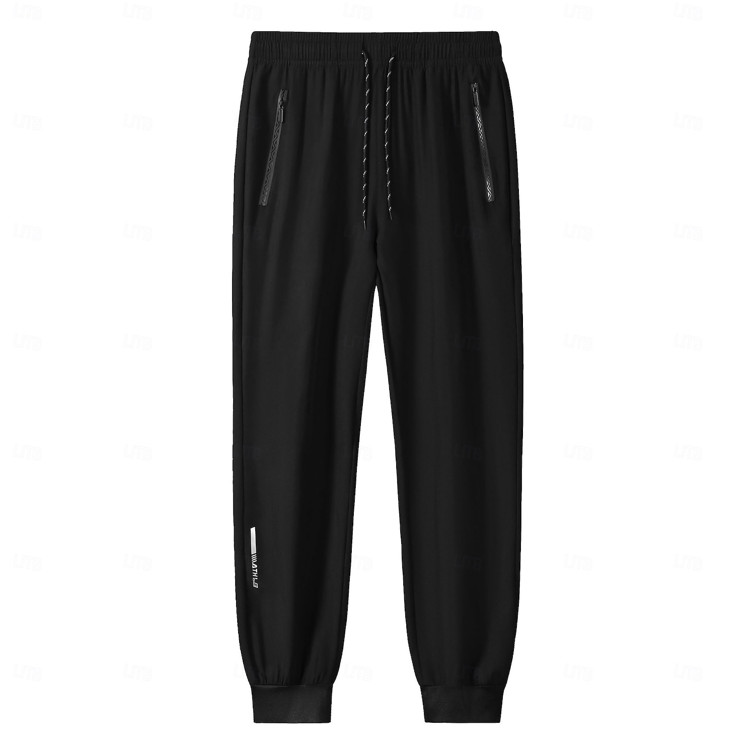 Homens Corredores Calças Calça casual Calças de secagem rápida Calças refrescantes Com Cordão Cintura elástica Bolso Com Zíper Côr Sólida Leve Pavio Humido Comprimento total Casual Diário Streetwear de 2026 por $19.99 –P4