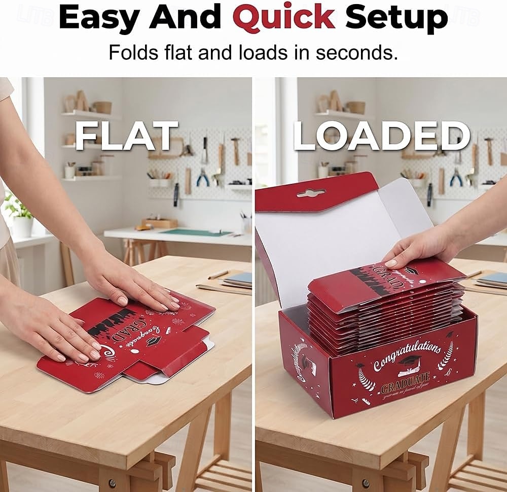 صندوق هدايا تخرج منبثق، صندوق هدايا مفاجئ قابل للقفز، صندوق هدايا ورقي أزرق احتفالي بتصميم غطاء، صندوق نقود قابل للطي قابل للطي قابل للقفز، صناديق هدايا منبثقة فريدة قابلة للطي قابلة للطي 2026 - $15.99 –P13