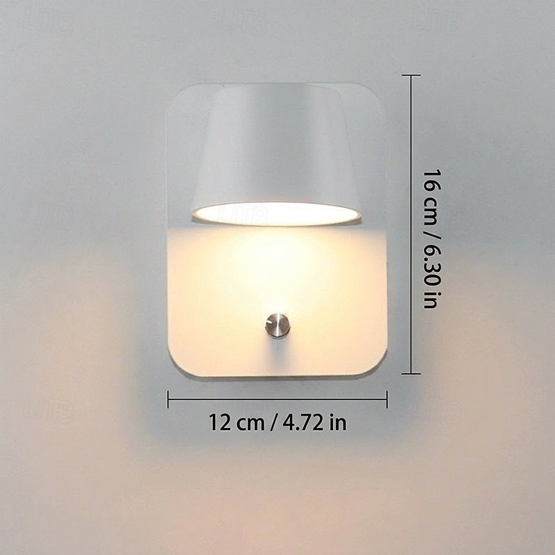 Vevnitř LED Moderní Vnitřní nástěnná svítidla Obývací pokoj Ložnice Kov nástěnné svítidlo 110-120V 220-240V 2026 - $86.99 –P10