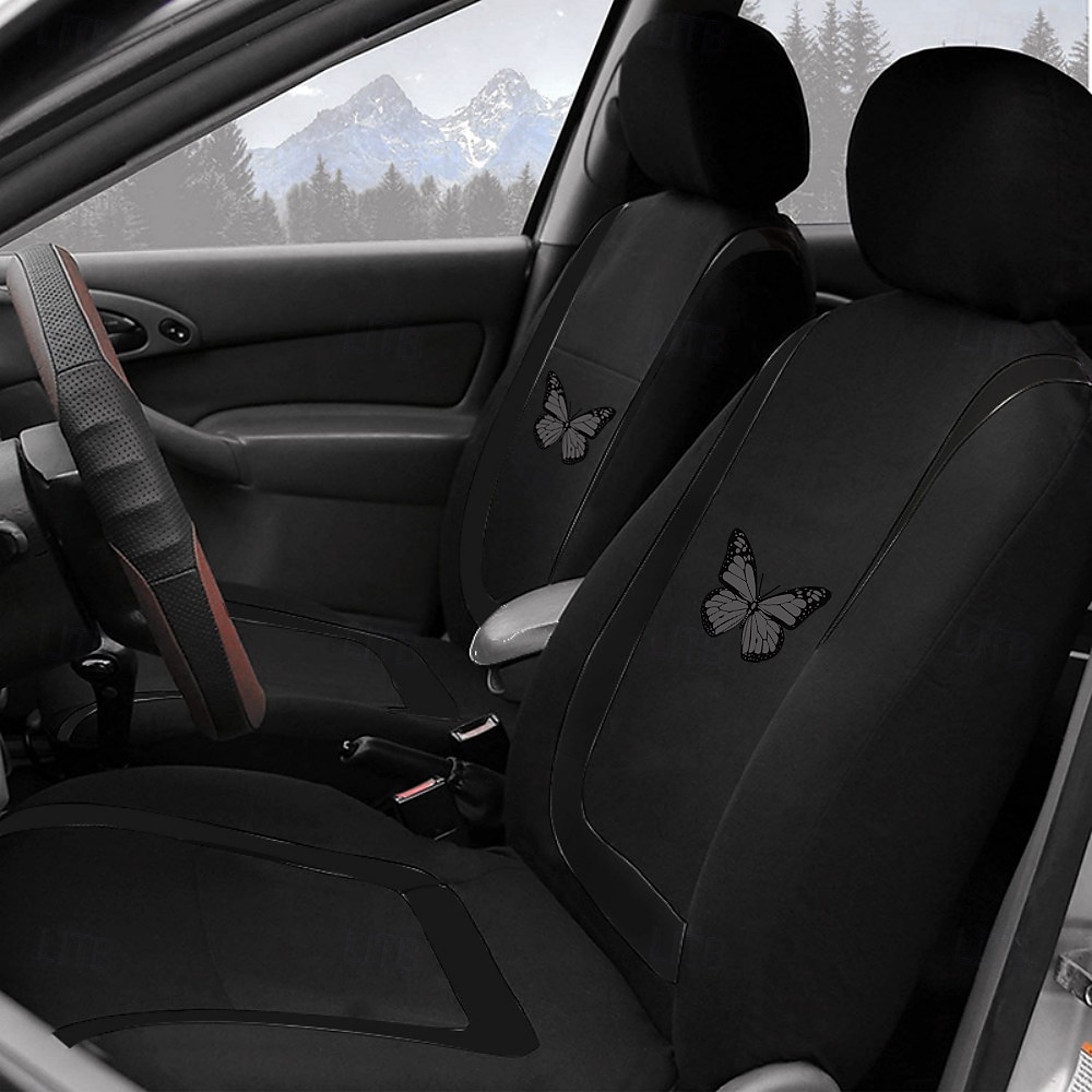 4PCS Cobertura de Cadeira Automotiva para Bancos dianteiros Prevenir Manchas para Carro de passeio / SUV / Carro de 2026 por $22.99 –P4
