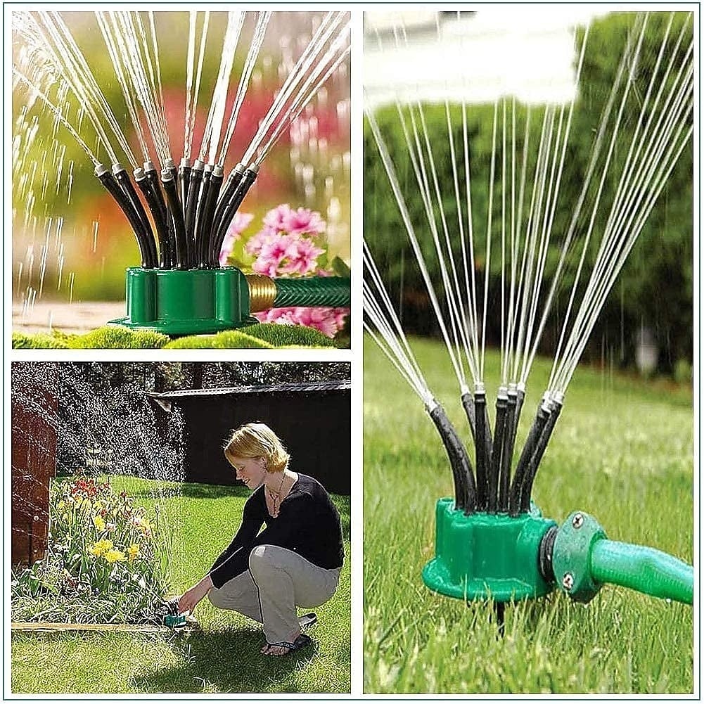 360° Coverage Precision Garden Irrigation Sprinkler, Lawn Yard Garden Sprinkler, Adjustable Flexible Watering System for Lawn, Flower, Grass, Plants 2026 - $15.99 –P7