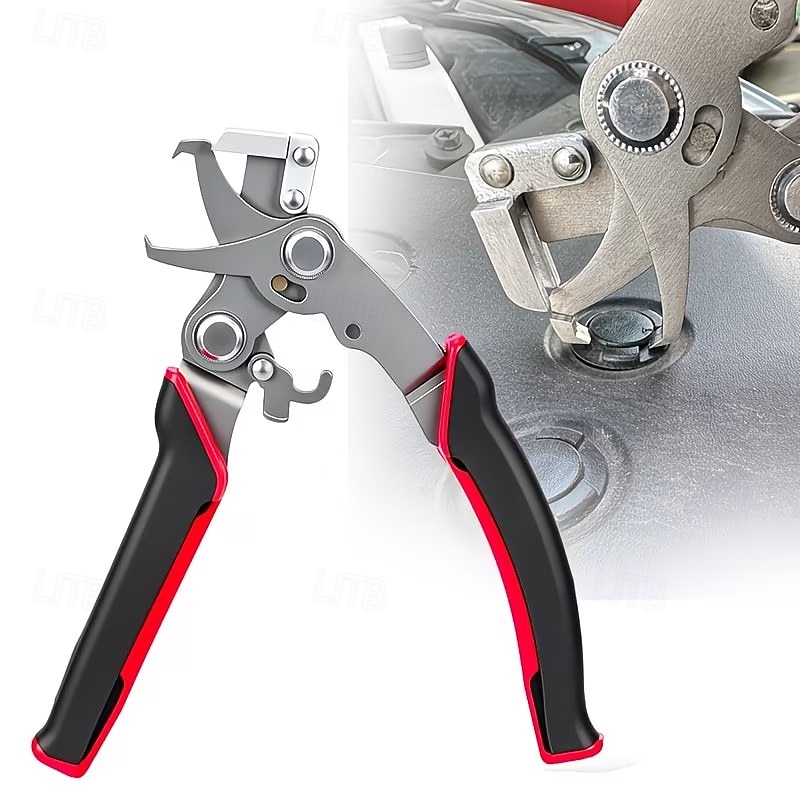 Clește pentru cleme auto, clește pentru îndepărtarea elementelor de fixare din plastic cu mâner ergonomic, instrument multifuncțional pentru îndepărtarea panourilor și ornamentelor interioare auto 2026 - $19.99 –P1