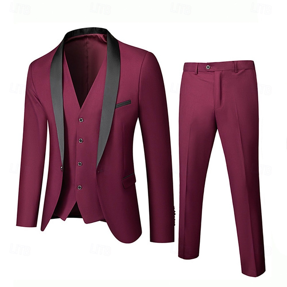Retro Vintage Rococo Baroque Suits & Blazers Gentleman Fancy Dress Men's Masquerade Party / Evening Bachelorette Party Adults' Coat Pants 2026 - $122.99 –P5