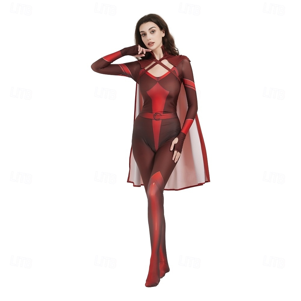 Anti-herói Super-vilão Super heroi Fantasia fantasia Fatos de Corpo Patriótico for Unisexo Crianças Adulto Dia Das Bruxas Carnaval Espetáculo Comic Con de 2026 por $48.99 –P40