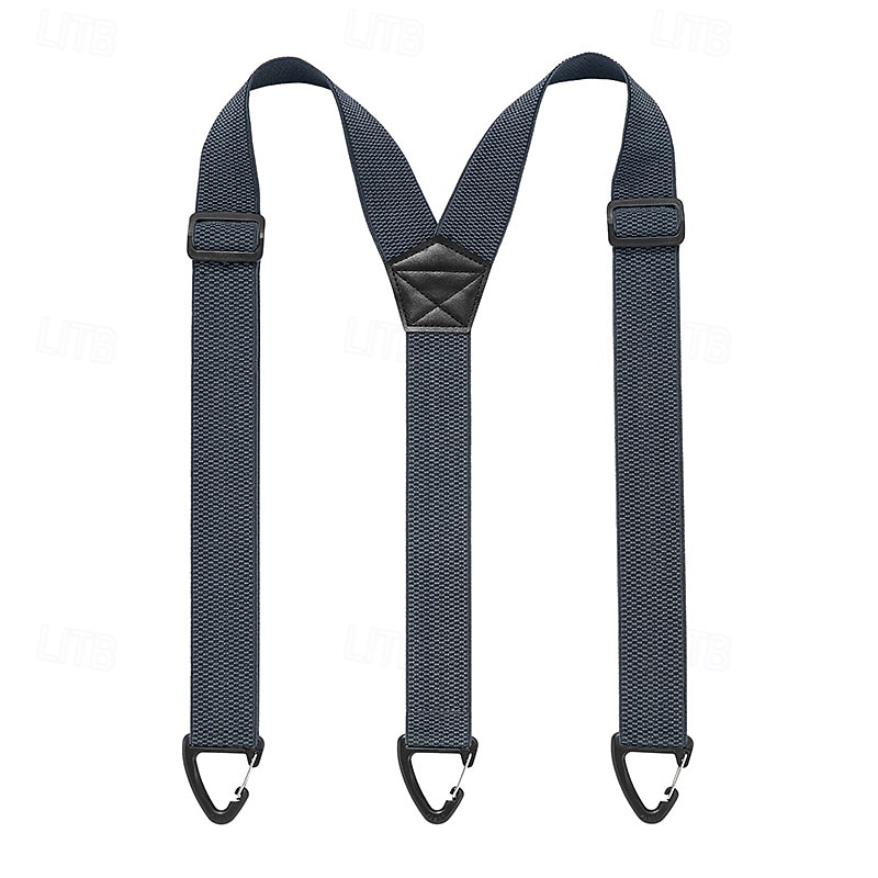 Hosenträger für Herren mit 3 Clips, verdeckt unter der Kleidung zu tragen, mit 3 Druckknopfschlaufen (3,8 cm breit), Y-förmiger, verstellbarer Gurt, ideal für Bergsteigen und Outdoor-Aktivitäten. 2026 - $12.99 –P9