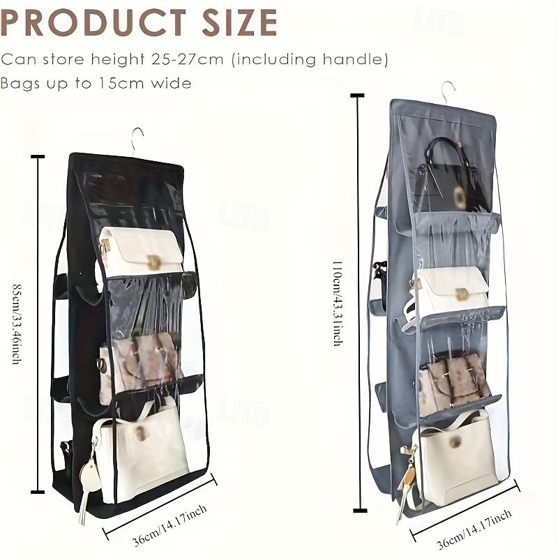 Organisateur de sac à main pliable et inodore, avec pochette de rangement intérieure, support gain de place pour sac à main et sac à main, idéal pour la maison et les voyages. de 2026 ? $19.99 –P5