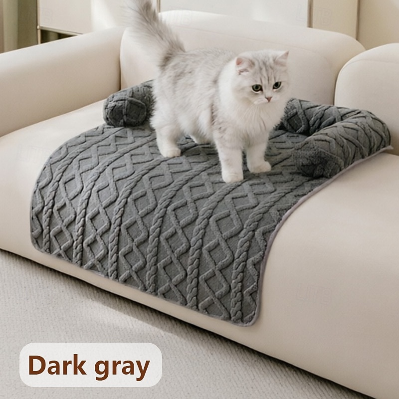 Cojín cálido y relajante para mascotas en invierno, cama para perros ultrasuave y gruesa, funda antideslizante y lavable para nido de gato para perros pequeños y medianos. 2026 - $36.99 –P8