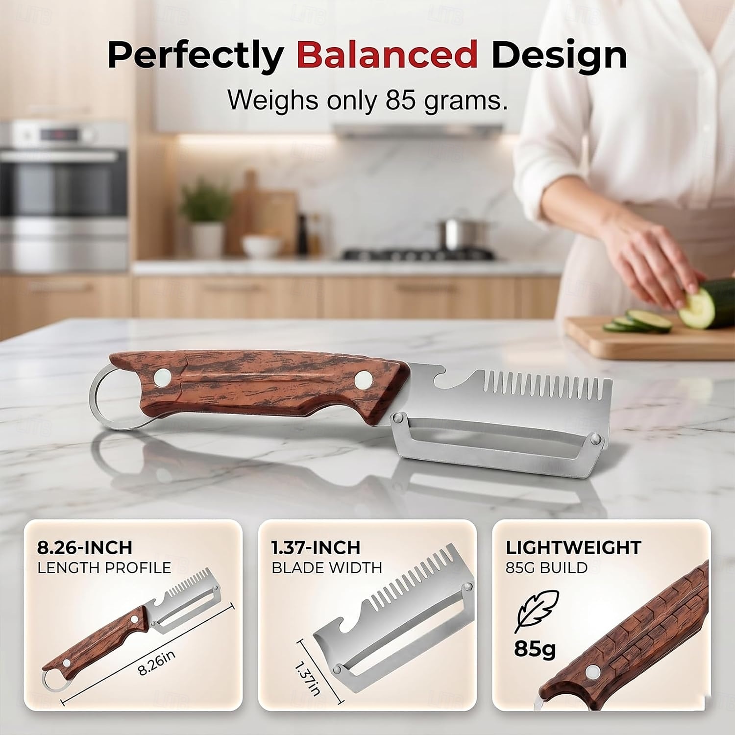 2 Pcs 3 in 1 Multifunctional Vegetable Peeler With Hanging Hole, Stainless Steel Bottle Opener and Grater with Plastic Handle, Kitchen Gadgets Tool for Potatoes Fruit Garlic Carrots 2026 - $19.99 –P11