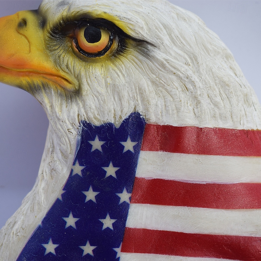 2 stuks adelaar solar tuinverlichting, Amerikaanse vlag LED-prikkers voor buiten, 250e jubileum, 4 juli, Onafhankelijkheidsdag, waterdichte Amerikaanse vlag, geschikt voor tuin, terras, gazon, pad en feestelijke decoratie. 2026 - $23.99 –P7