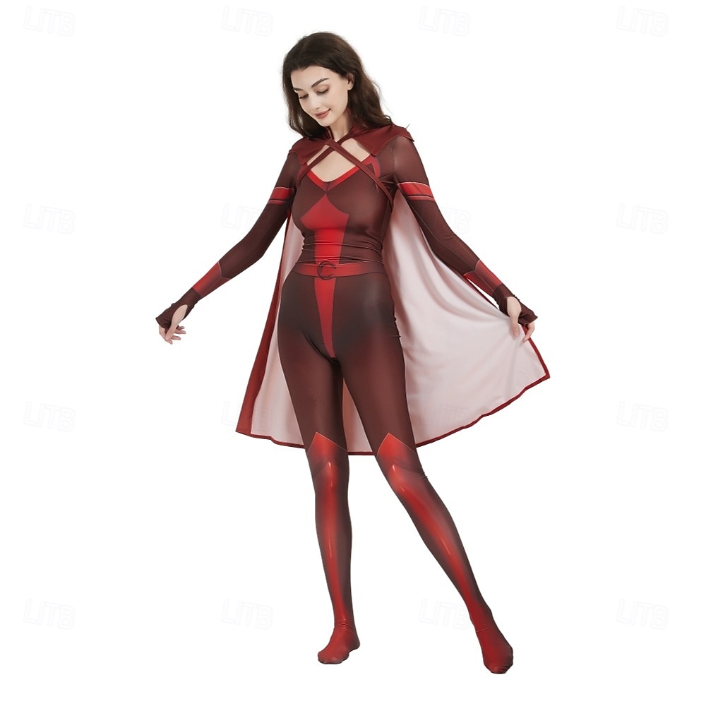 Anti-herói Super-vilão Super heroi Fantasia fantasia Fatos de Corpo Patriótico for Unisexo Crianças Adulto Dia Das Bruxas Carnaval Espetáculo Comic Con de 2026 por $48.99 –P27