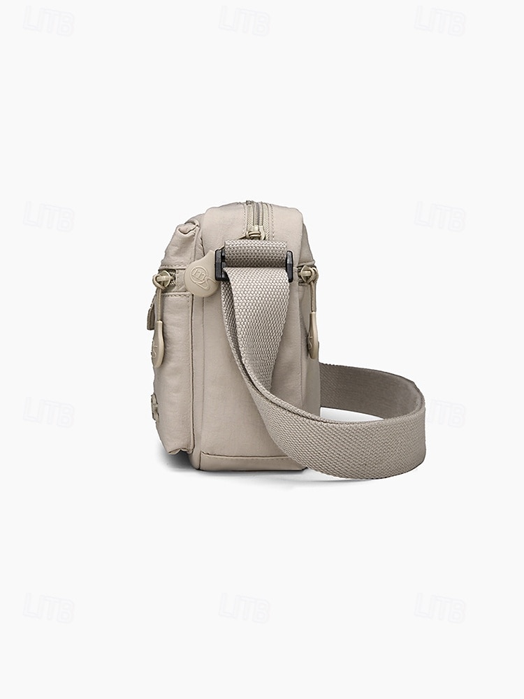 Borsa a tracolla da donna in nylon impermeabile, borsa da viaggio capiente e multicolore con molteplici tasche, tracolla regolabile, ideale per le vacanze e per tutti i giorni. &sport all'aria aperta del 2026 a $14.99 –P5
