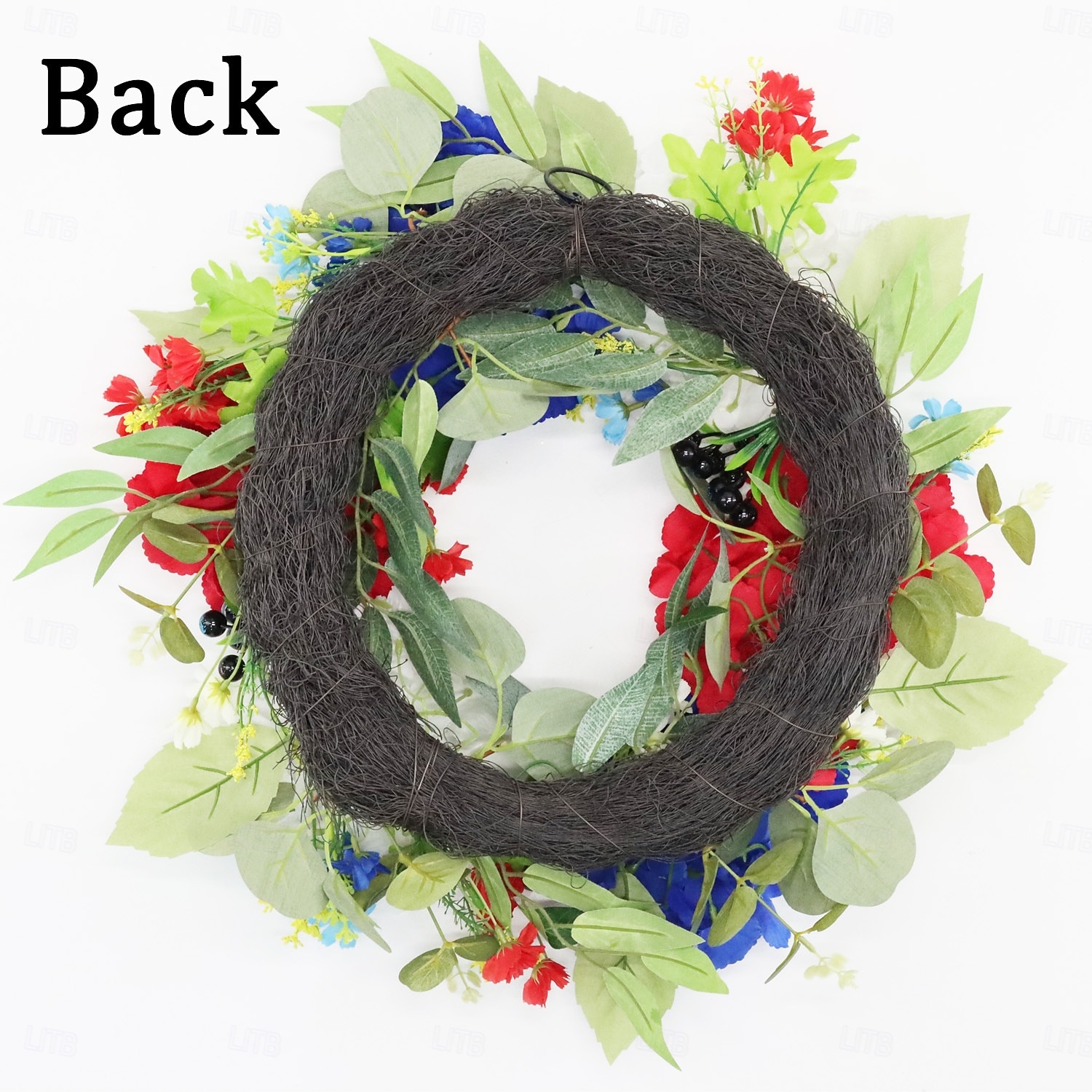 Patriotic Wreath for Front Door 22 Inch 4th of July Red White and Blue Wreaths 250 Anniversary USA Outdoor Decorations America Summer Wreath with Hanger for Home Party Gift 2026 - $30.99 –P3