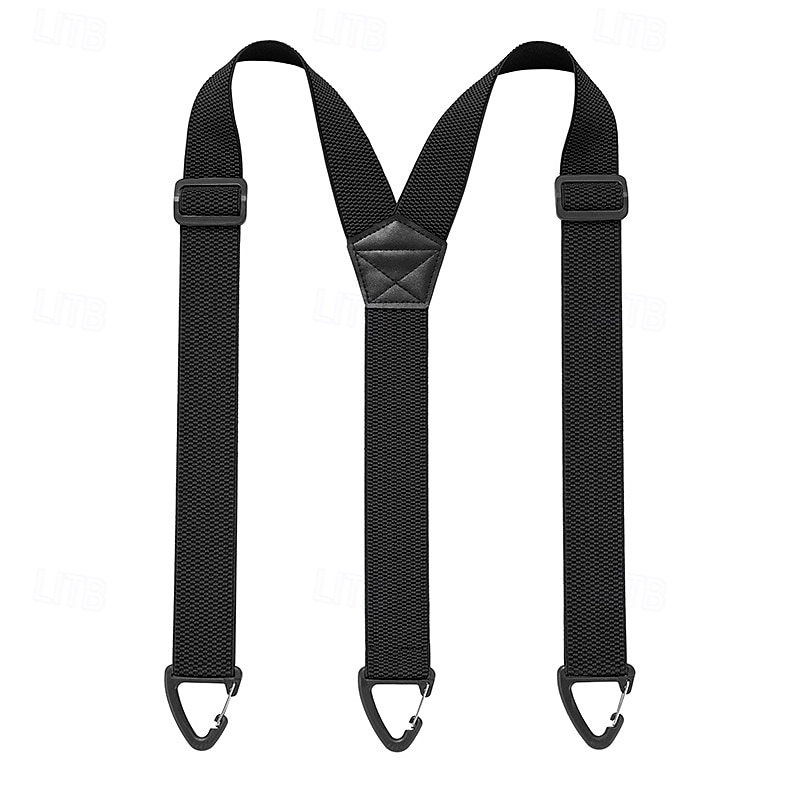 Hosenträger für Herren mit 3 Clips, verdeckt unter der Kleidung zu tragen, mit 3 Druckknopfschlaufen (3,8 cm breit), Y-förmiger, verstellbarer Gurt, ideal für Bergsteigen und Outdoor-Aktivitäten. 2026 - $12.99 –P1