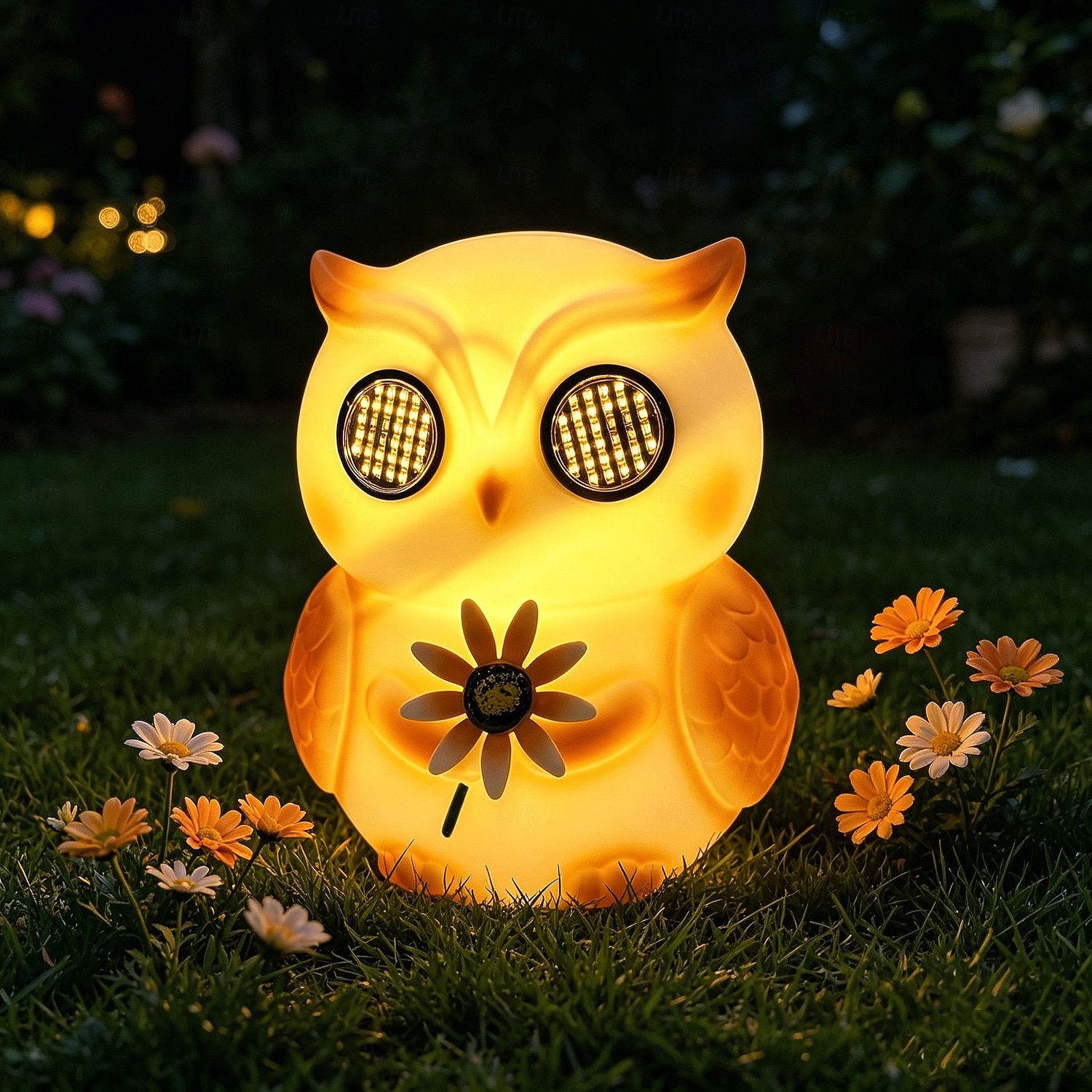 Lampes solaires d'extérieur en forme d'animaux, figurines lumineuses étanches en plastique représentant un lapin et un hibou, lampes décoratives solaires pour terrasse, pelouse, allée, parterre de de 2026 ? $34.99 –P9
