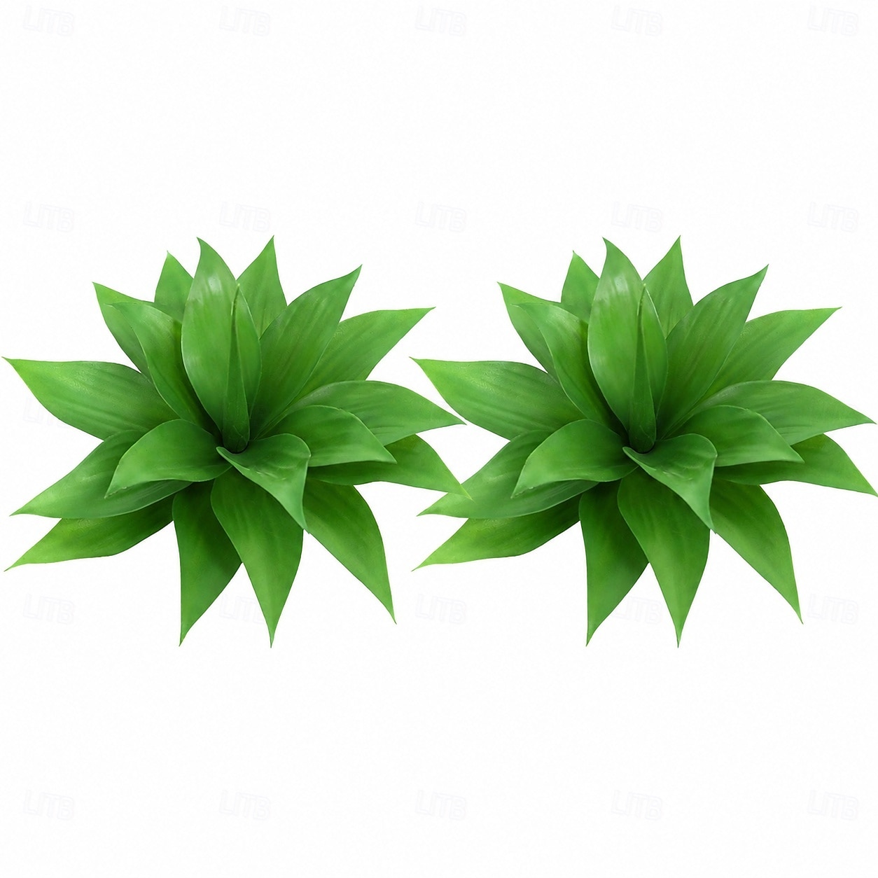 2 plantas artificiais de agave grandes com 18 folhas cada, folhagem tropical artificial realista para decoração de interiores e exteriores, perfeitas para casa, escritório, jardim, varanda e para de 2026 por $32.99 –P11