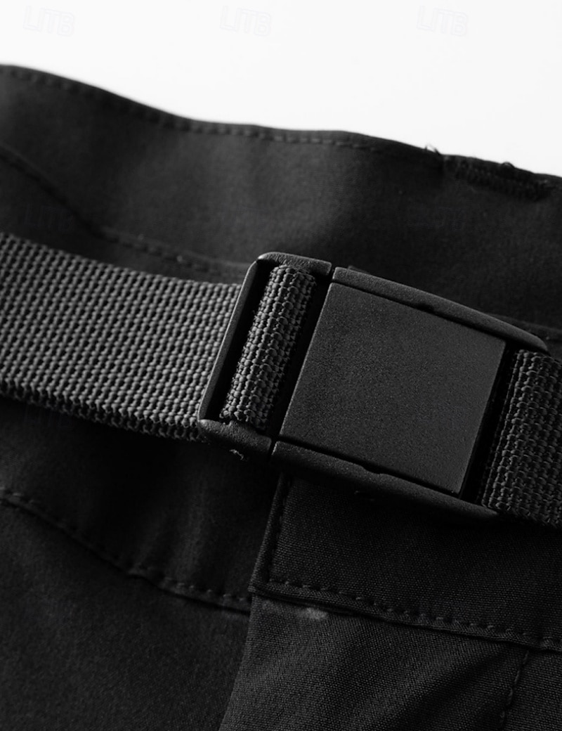 Herr Långbyxor Taktiska byxor Casual byxor Vandringsbyxor Utomhusbyxor Ficka Konvertibel Ensfärgat Vattentät Snabb tork Dagligen Utomhus Helgdag Streetwear Stylish Kaki Svart Oelastisk 2026 - $39.99 –P13