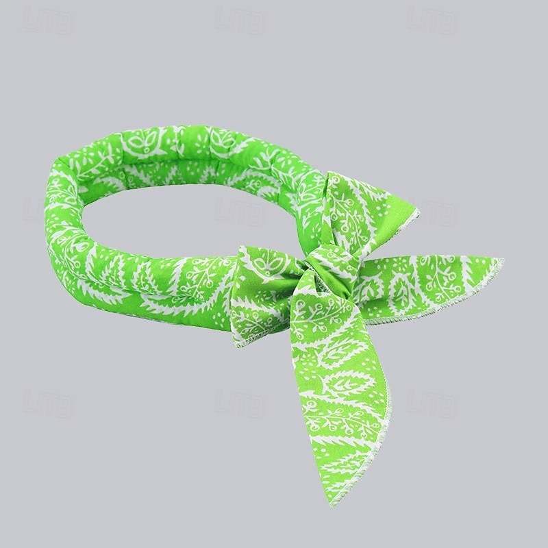 5 bufandas refrescantes universales de verano para mascotas, para perros. &collar para el cuello del gato, toalla fría para la prevención del golpe de calor, anillo de hielo para el cuello para 2026 - $18.49 –P6