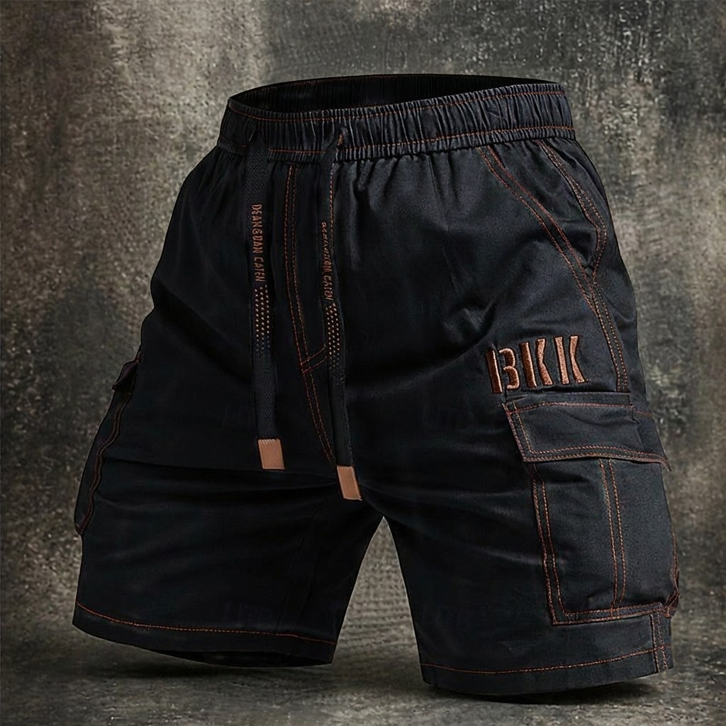 Hombre Pantalones cortos tácticos Pantalón Corto Cargo Pantalones cortos para acampar Shorts para senderismo Cintura elástica Multi bolsillo Pierna recta Plano Color Camuflaje Comodidad Listo para 2026 - $26.99 –P9