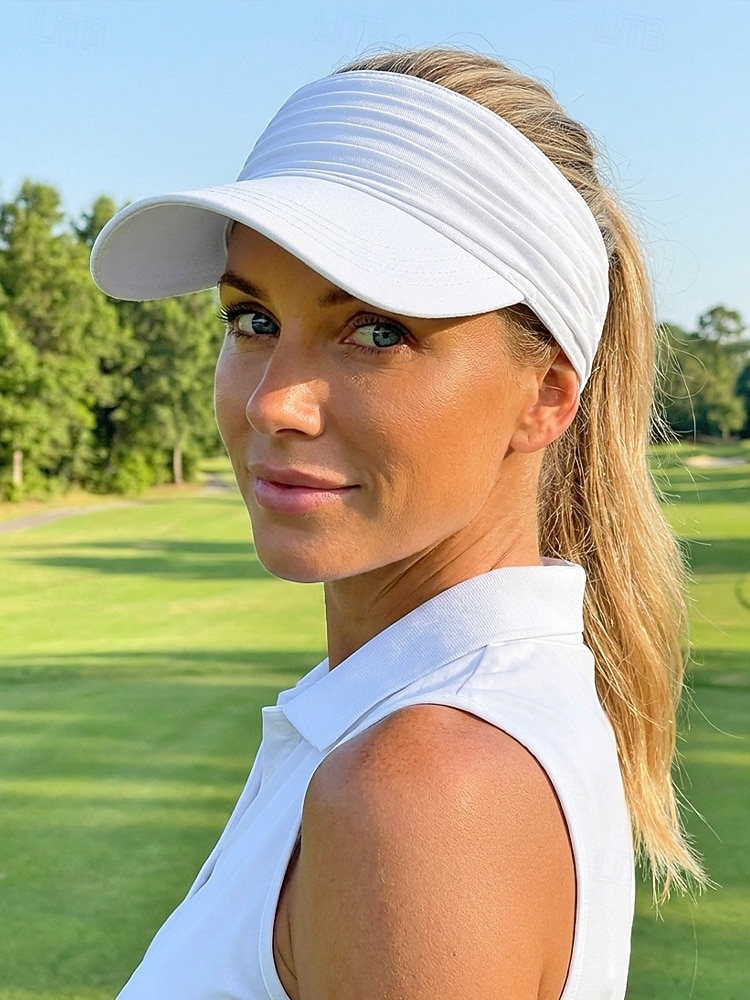 Damespet met elastische polyester klep, gemaakt van stretchstof voor casual buitenactiviteiten, reizen en vakanties, verkrijgbaar in verschillende kleuren, comfortabele zomerpet voor dames 2026 - $11.99 –P3