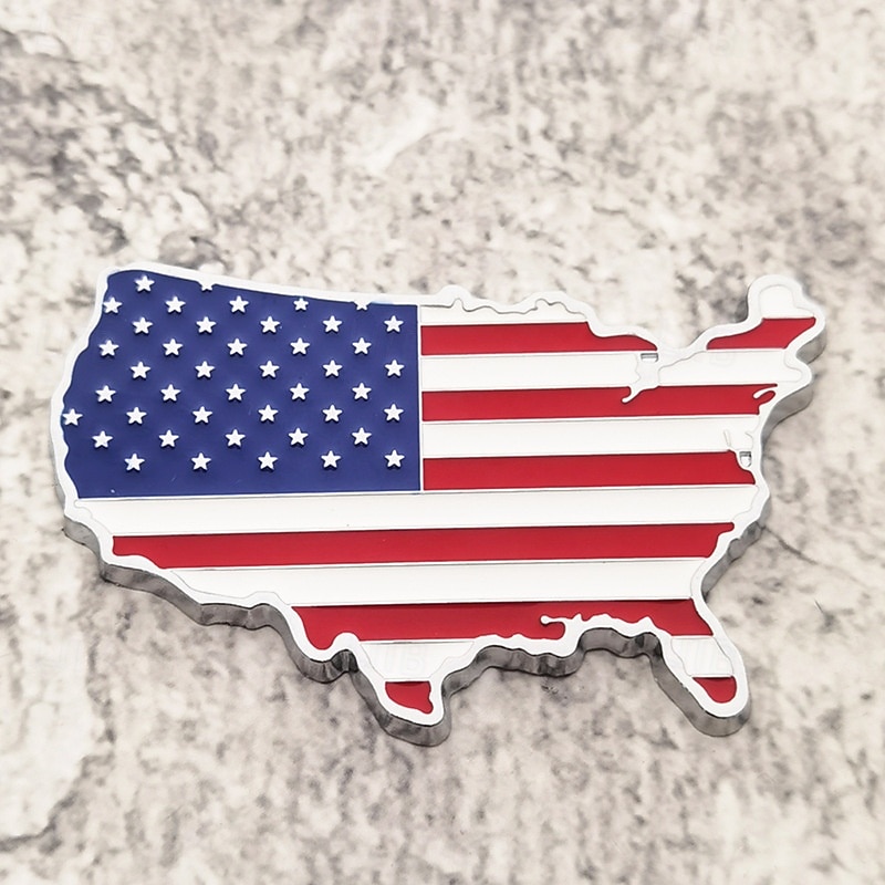 2er-Pack „We the People“-Autoemblem mit patriotischer Flagge, 3D-Chrom-Autoaufkleber für LKW, SUV, Motorrad, patriotisches Design mit amerikanischer Verfassung – Geschenkidee für Männer und Frauen 2026 - $15.99 –P6