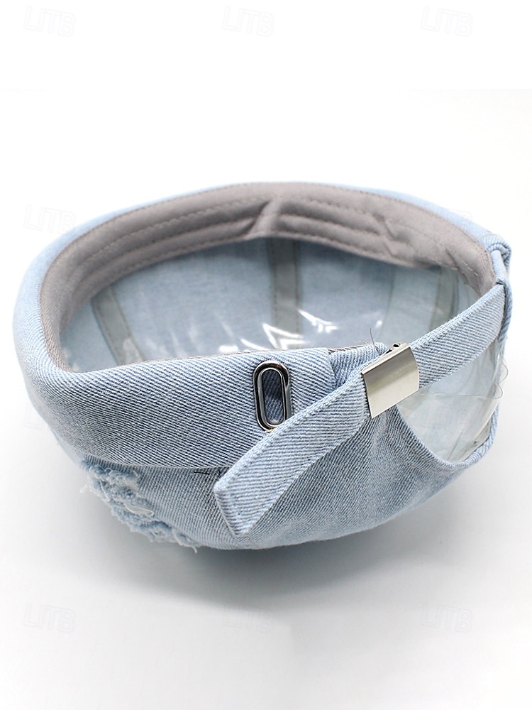 Vintage herenpet van verwassen denim katoen – verkrijgbaar in verschillende kleuren, retro pet voor strandvakantie, dagelijks gebruik en buitenactiviteiten. 2026 - $14.99 –P11