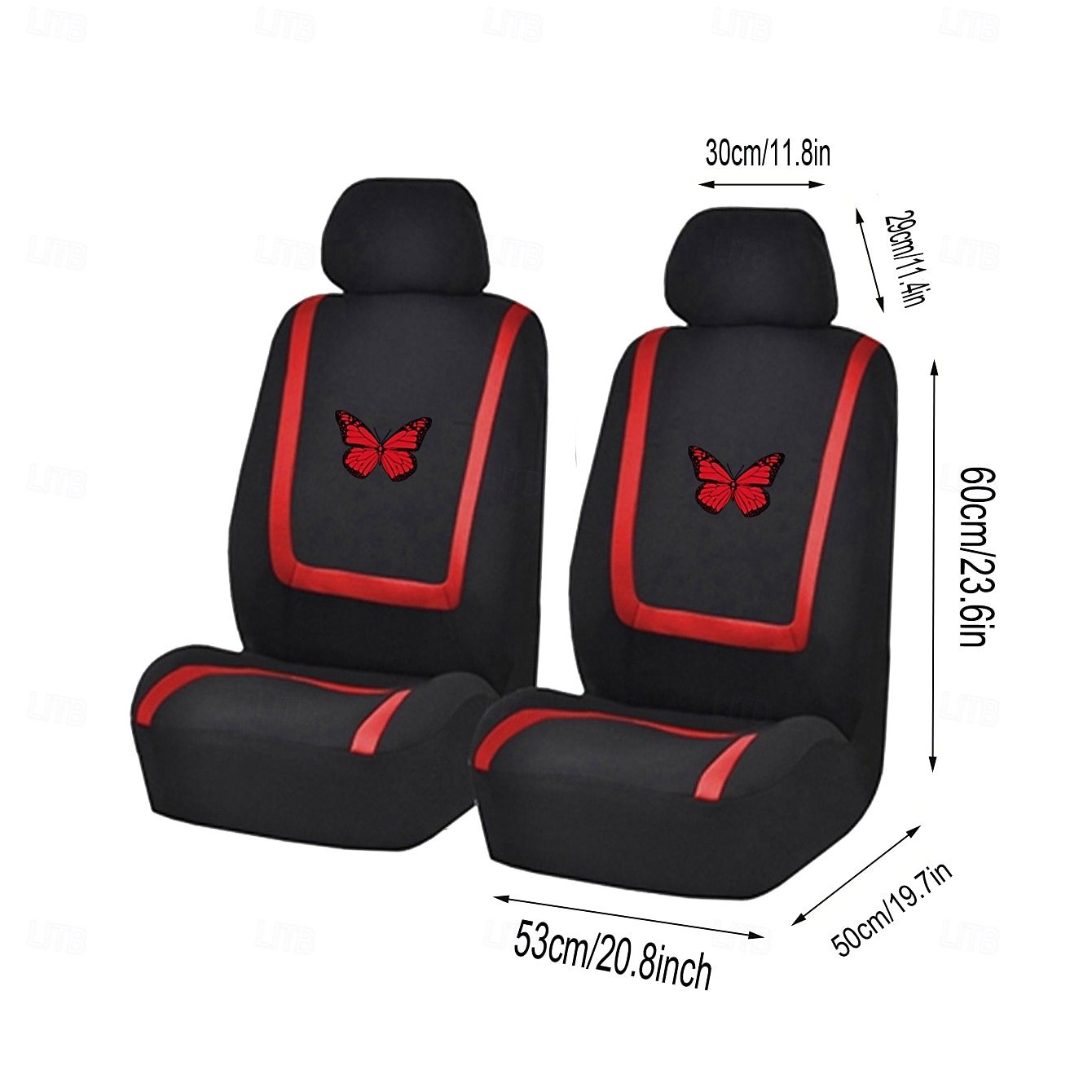 4PCS Cobertura de Cadeira Automotiva para Bancos dianteiros Prevenir Manchas para Carro de passeio / SUV / Carro de 2026 por $22.99 –P2