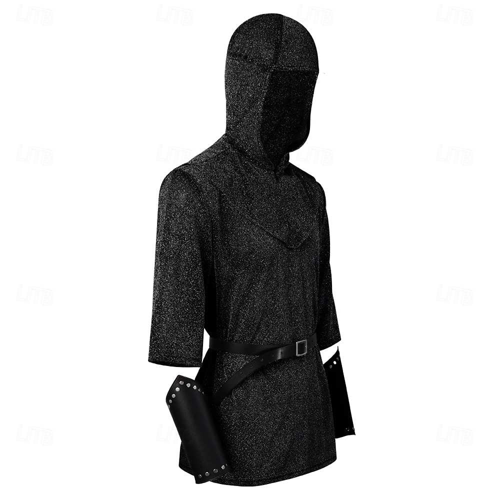 Retro Vintage Medieval Renaissance Armor Shirt Tunic Knight Ritter Crusader Celtic Knight Fancy Dress Men's Viking Halloween Carnival Masquerade Performance Stage Renaissance Fair Adults Shirt Shawl 2026 - $40.99 –P7