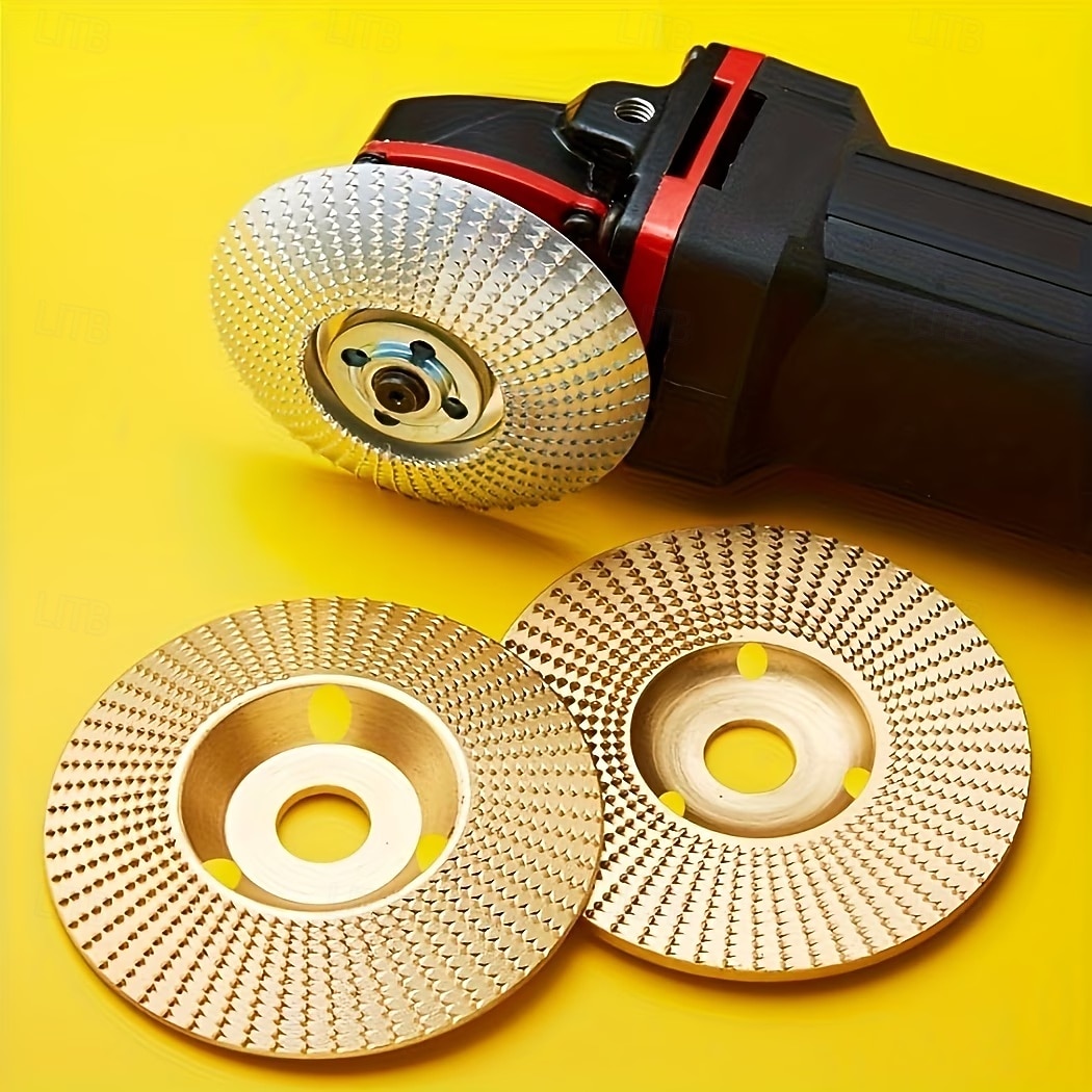 5/13/14Pcs Angle Grinder Wood Carving Disc Set, 4" Or 4 1/2" Angle Grinder with 5/8" Arbor, Grinding Wheel Shaping Discs for Wood Grinding, Stump Grinder, Wood Angle Grinder Additions 2026 - $23.99 –P6