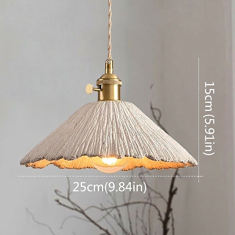 16 cm Design Lanternă Lumini pandantiv Piatră Stil Artistic Stil Vintage Stil Clasic Artistic Inspirat de natură 110-120V 220-240V 2026 - $156.99 –P5