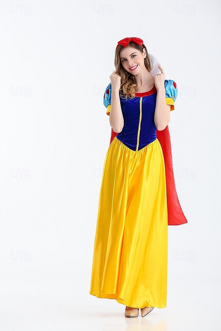 Prinzessin Kleid Abschlussballkleid Themenparty-Kostüm Prinzessin Urlaubskleid for Damen Erwachsene Halloween Karneval Buchwoche Maskerade Comic-Konzert Anime Expo 2026 - $51.99 –P6