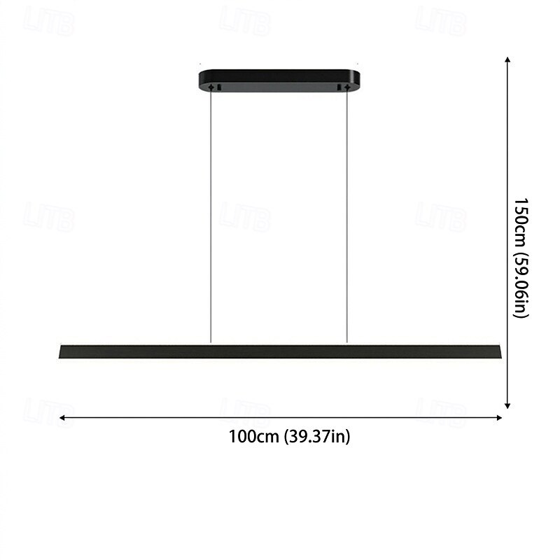 LED Pendant Light Modern style Nordic Design Modern Simple American Light Luxury Bar Lighting Creative Net Long Living Room Restaurant Lamps 2026 - $229.99 –P2