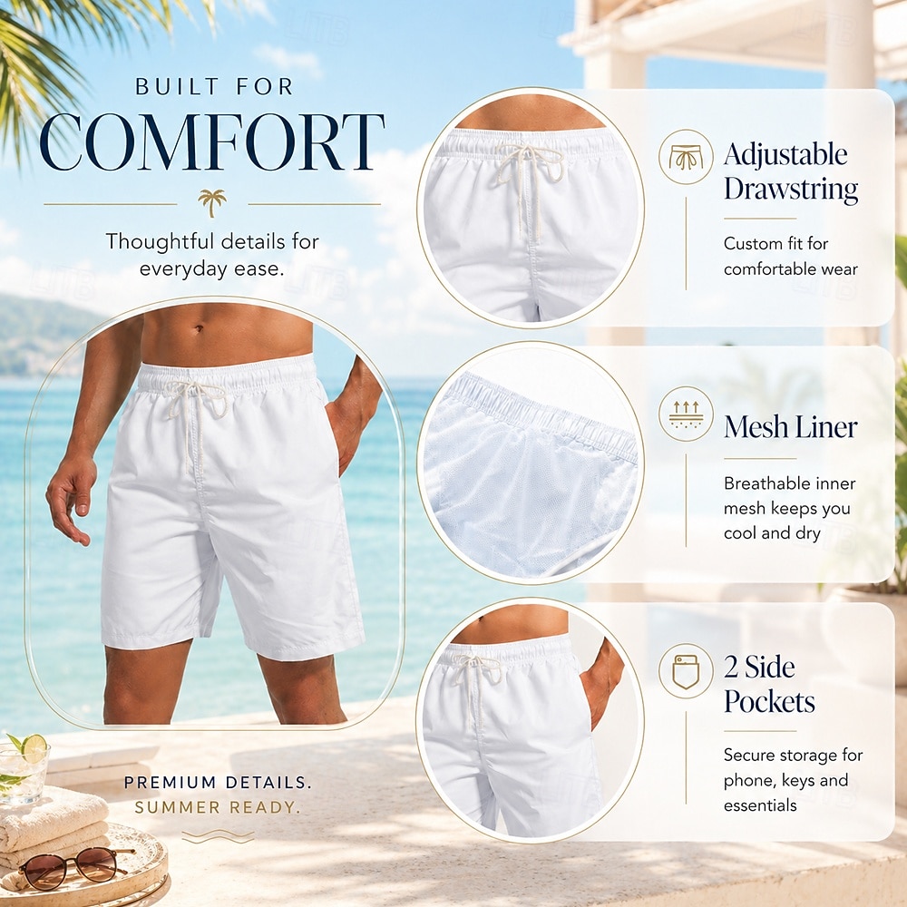 Per uomo Albero di Cocco Colore sfumato Piante Tropicali Costumi da bagno Costumi da bagno Pantaloncini da bagno Pantaloncini da Surf Misura del girovita medio Hawaiano Vacanza al Mare Tasche del 2026 a $20.99 –P4