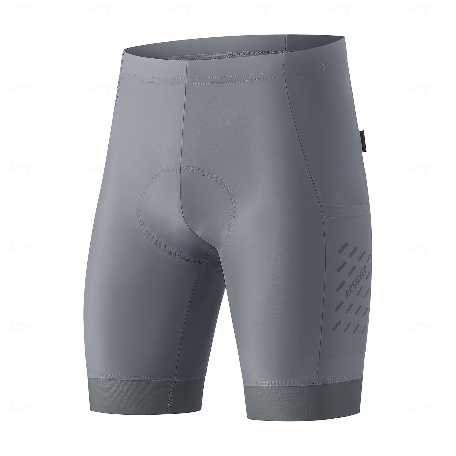 Arsuxeo Men's Solid Color Cycling Underwear Shorts Cycling Pants Cycling MTB Shorts Bike Shorts Padded Shorts / Chamois Form Fit Sports Ventilation Fast Dry Reflective Strips Reduces Chafing Black 2026 - $32.99 –P12